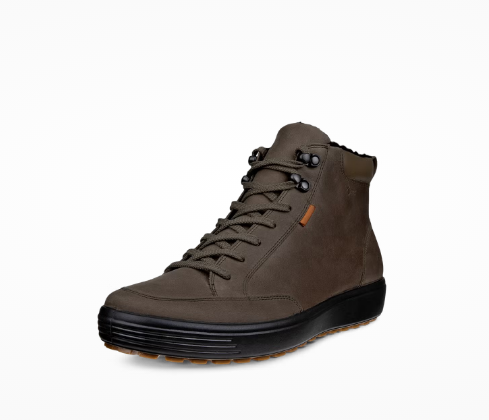 کتانی مچ دار مردانه اکو دانمارک ECCO SOFT  7 TRED - چرم نوبوک با فناوری  GORE‑TEX